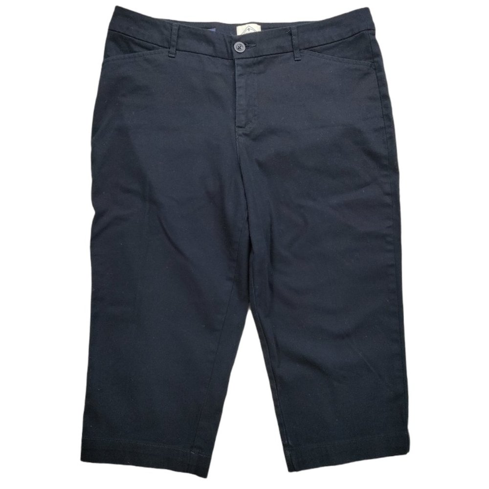 St Johns Bay Crop Women Size 14 Capris Short Summe